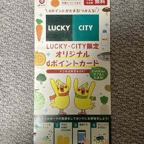 【未使用・北海道限定】LUCKY・CITYオリジナルdポイントカードの画像2
