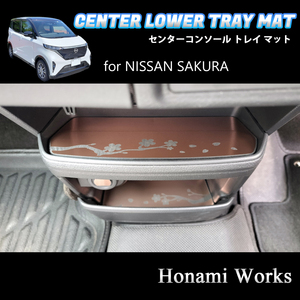 匿名・保障♪ 3色から選択♪ 日産 SAKURA サクラ センターコンソール トレイ マット インストセンター ガーニッシュ アクセントパネル