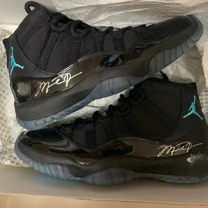 Jordan11 gamma blueマイケル・ジョーダン直筆サンイの画像1