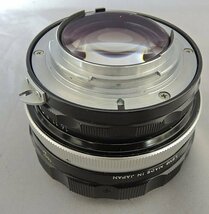 Nikon Auto 55ｍｍ f1.2 ニコン NIKKOR-S・C フード HS-9　(50mm f1.4用） MFレンズ 大口径 中古品　_画像10