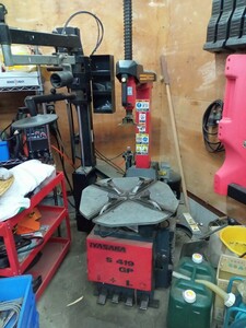  tire changer support arm attaching 3.200ViyasakaS419GP receipt limitation (pick up) Chiba prefecture Kamogawa city 