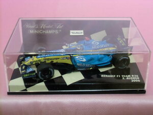 希少★PMA ルノー F1 R26 タバコ仕様 #1 F.アロンソ 2006★1/43