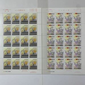 1円スタート 切手13シートセット 額面¥13,600分 趣味週間、ふるさと切手、私の愛唱歌シリーズの画像8