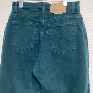 90s USA製 リーバイス Levi‘s ビンテージ ヴィンテージ カラー デニム パンツ アメリカ製 古着 オールド 551 レア ストリート アメカジ