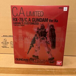 GUNDAM FIX FIGURATION METAL COMPOSITE LIMITED RX-78 キャスバル専用ガンダム　未開封