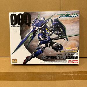 未開封　ホビージャパン付録　1/144 劇場版機動戦士ガンダムOO 1/144 GNソードIVフルセイバー HG ダブルオークアンタ