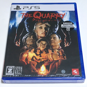 ■【新品未開封】クアリー 悪夢のサマーキャンプ PS5 THE QUARRY 初回版 18才以上のみ対象 ザクアリー SUPERMASSIVE GAMES ホラー■