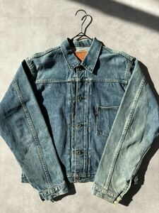 90's LEVI'S 506XX BIG E 復刻 40 size 1st 　ファースト　デニムジャケット 　92年製