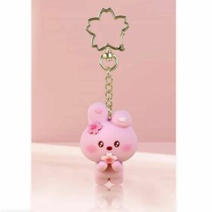 BT21 FIGURE KEYRING CHERRY BLOSSOM チェリーブロッサム フィギュアキーリング COOKY クキ