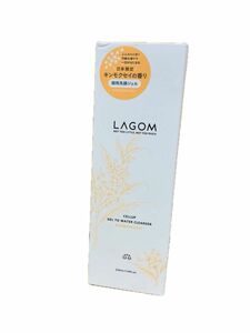 LAGOM (ラゴム) ジェルトゥウォーター クレンザー キンモクセイの香り 朝用洗顔料 洗顔ジェル 220mL 