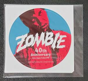 [ movie front . privilege ][zombi[ first in Japan public restoration version ]] Japan public 40 anniversary commemoration sticker 4 pieces set George *A*romeroda rio *arujento