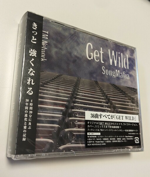 MR 匿名配送 CD TM NETWORK Get Wild Song Mafia 4CD TMN 小室哲哉 宇都宮隆 4988064936694