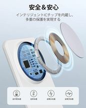 【Magsafe対応・最大15W！】Meifigno iphone 充電器 ワイヤレス充電器 magsafe充電器 マグセーフ充電器 iPhone15 充電器/14/13/12シリーズ_画像6