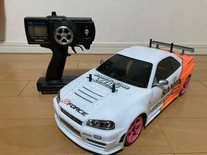 タミヤTT-01　R34　GT-R　未走行備品　おまけつき