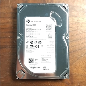 【正常判定】SEAGATE HDD 3.5インチ 1TB 使用時間 824時間 ハードディスク パソコン