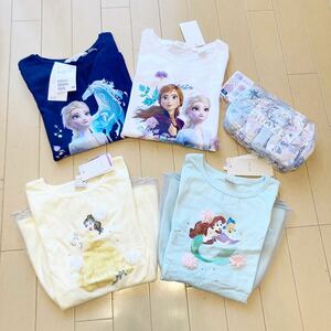 B★ディズニープリンセス★ブランドミックス5点セット★サイズ130㎝★タグ付き未使用品★