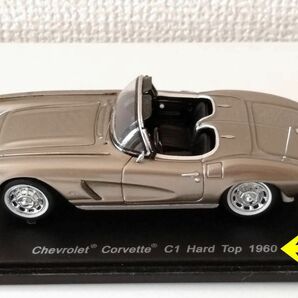 シボレー・コルベット C1 後期型 (1/43 訳あり中古品 / スパーク：Spark) 1962 Chevrolet Corvette C1の画像2