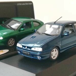 ルノー 19 & メガーヌ (1/43 訳あり中古品) 1992 Renault 19 16S : Universal Hobbies / 1999 Megane RXI 2.0 16V : ビテス Vitesseの画像1