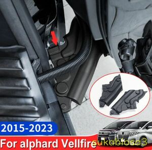 RC039: トヨタアルファード ヴェルファイア30シリーズ2015-2023 2022 2021 Alphard Vellfireドアトラック保護カバー アップグレード 錆保護