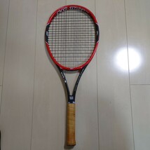 Wilson Pro Staff 97 【中古品】ウィルソン プロスタッフ97 硬式テニスラケット G2 皮グリップ _画像1