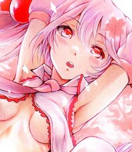 ★初音ミク★桜ミク★VOCAROID★同人手描きイラスト★アナログ★色紙★_画像1