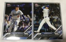 topps now 大谷翔平 ドジャース初HR 山本由伸 初勝利 2枚セット　Dodgers RC カード　Ohtani Yamamoto wbc _画像5