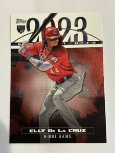 2024 TOPPS SERIES1 BASEBALL Elly De La Cruz GREATEST HITS