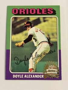 2024 TOPPS HERITAGE BASEBALL Doyle Alexander Buy Back