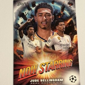 2023-24 TOPPS UEFA COMPETITIONS SOCCER Jude Bellingham NOW STARRINGの画像1