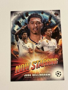 2023-24 TOPPS UEFA COMPETITIONS SOCCER Jude Bellingham NOW STARRING