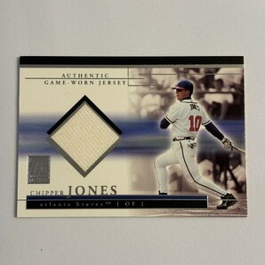 2002 TOPPS RESERVE BASEBALL Chipper Jones Relicの画像1