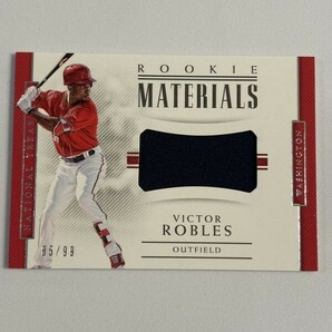 2018 PANINI NATIONAL TREASURES BASEBALL Victor Robles Relic /99の画像1