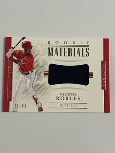 2018 PANINI NATIONAL TREASURES BASEBALL Victor Robles Relic /99