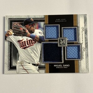 2020 TOPPS MUSEUM CPLLECTION BASEBALL Micuel Sano Relic /99の画像1