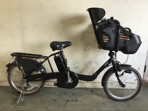 132* Gifu departure ^Panasonic/ Panasonic / electric bike ^GYUTTO^20 -inch /3 step shifting gears / mileage verification / scratch dirt equipped / rust equipped / present condition goods R5.4/23*