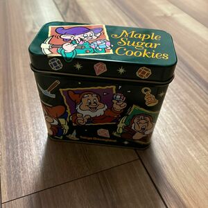 レトロ ディズニー ディズニーリゾート 白雪姫 ７人のこびと お菓子 缶