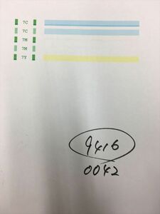 【H9416】プリンターヘッド ジャンク 印字確認済み QY6-0042 CANON キャノン PIXUS iP3100 iP3000 MP700 MP710 MP730 MP740 IX4000 IX5000