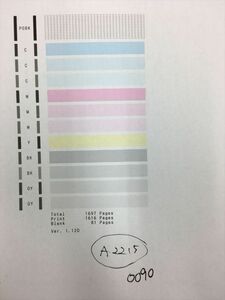 【A2215】プリンターヘッド ジャンク 印字確認済み QY6-0090 CANON キャノン TS8030/TS9030/TS8130/TS8230/TS8330/TS8430