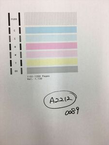 [A2212] printer head Junk seal character has confirmed QY6-0089 CANON Canon TS5030 /TS5030S/TS6030/TS6130/TS6230/TS6330 for 