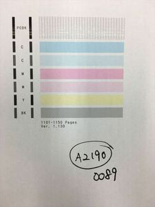 [A2190] printer head Junk seal character has confirmed QY6-0089 CANON Canon TS5030 /TS5030S/TS6030/TS6130/TS6230/TS6330 for 