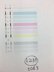 【A2137】プリンターヘッド ジャンク 印字確認済み QY6-0083 CANON キャノン PIXUS MG6330/MG6530/MG6730/MG7130/MG7530/MG7730/iP8730