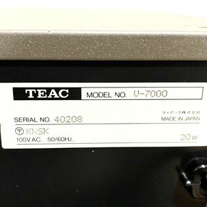 TEAC 3ヘッド カセットデッキ V-7000の画像7