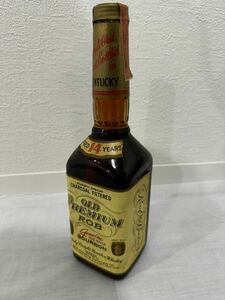 古酒 未開栓 OLD PREMIUM オールド プレミアム 14年 R.O.B. ケンタッキー ストレート バーボン ウイスキー 750ml特級