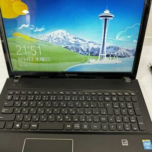 美品 lenovo G500 稼動品 寸法写真参考 パソコン レノボ windowウィンドーズ ノートパソコンの画像5