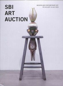 SBI アート・オークション・カタログ　（５９）　SBI ART AUCTION 2023年7月14日/15日、草間彌生、加藤和、荒木経惟、高松次郎、392ロット