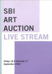 SBI アート・オークション・カタログ　SBI ART AUCTION 2022年9月16‐17、ライブストリーム、塩田千春、マサキ、KYNE、奈良美智