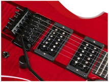 美品 B.C.Rich USA Mockingbird SL Trans Red Slash Signature BCリッチ スラッシュ Guns N' Roses モッキンバード 純正ハードケース付き_画像4