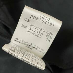 定価3万 PRIMATTIVO プリマティーボ HANAE MORI SPORTS ハナエモリ スエード 切替 ジャケット 黒 ブラック レディース 38 の画像6