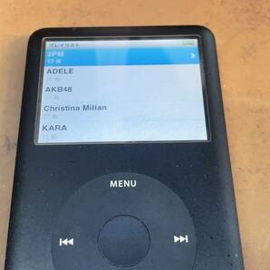 動作品！！【Apple iPod classic 第6世代】MB147J A1238 80GB◆の画像9