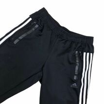 NS125 adidas アディダス GOLF ゴルフ ゴルフウェア パンツ ジャージ ボトムス レディース L ブラック 黒_画像2